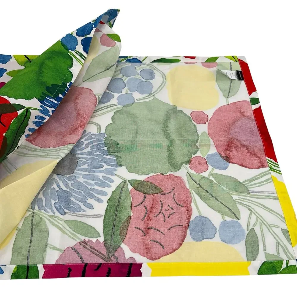 Marimekko floral colorful table running